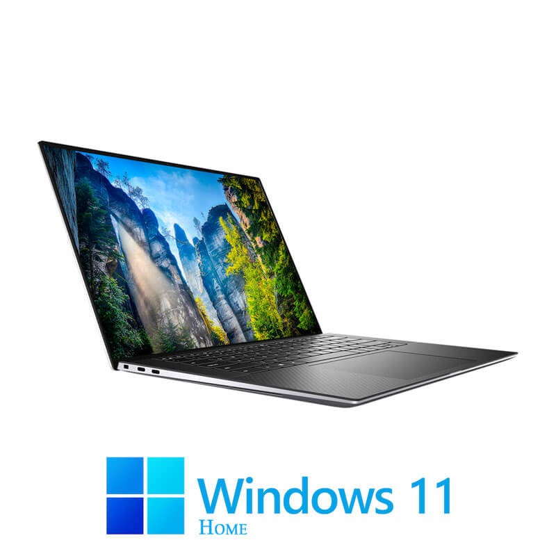 Laptopuri Dell Precision 5550, i7-10875H, Display NOU 4K, Quadro T2000, Win 11 Home