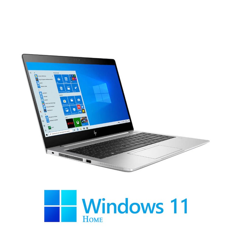 Laptop Touchscreen HP EliteBook 840 G6, i5-8365U, 16GB DDR4, SSD, Win 11 Home