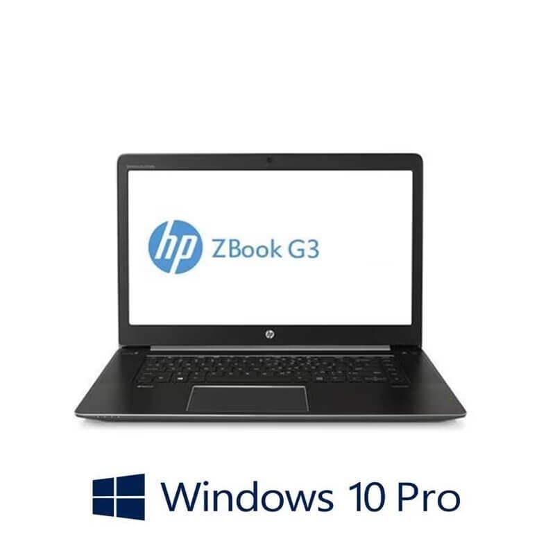 Laptop HP ZBook 15 G3, Quad Core i7-6820HQ, SSD, Quadro M2000M, Win 10 Pro
