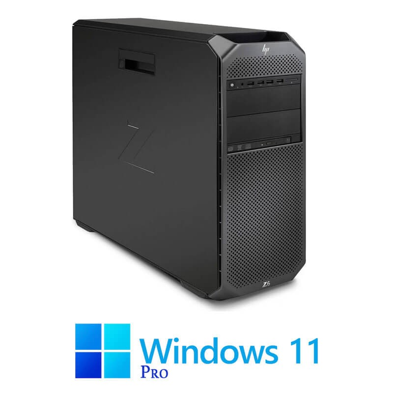 Workstation HP Z6 G4, 2 x Gold 6138 20-Core, 64GB DDR4, Quadro P2000, Win 11 Pro