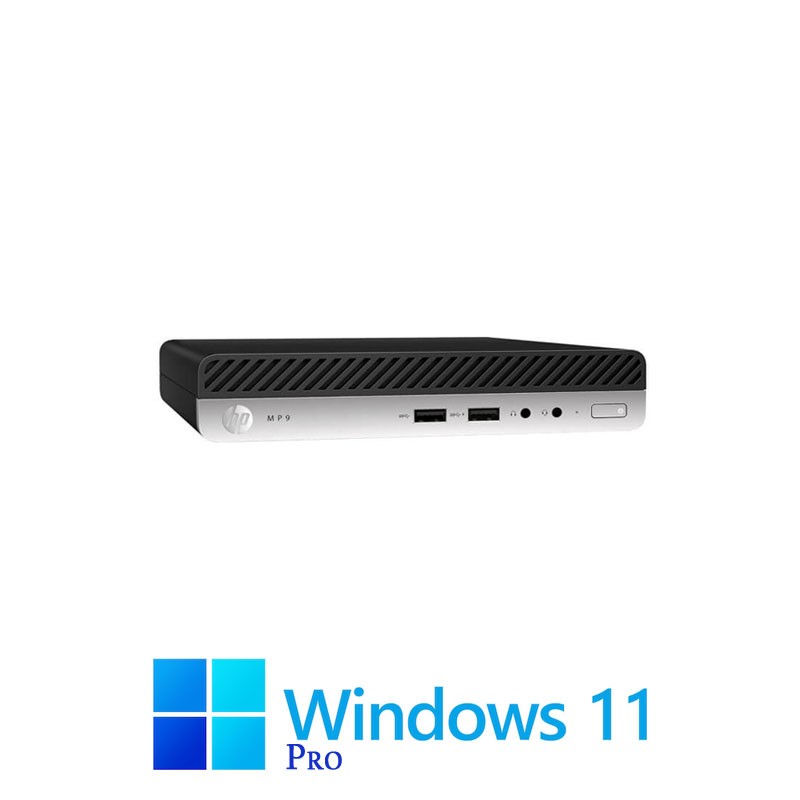 Mini PC HP MP9 G4 Retail System, Hexa Core i5-8500T, 16GB DDR4, SSD, Win 11 Pro