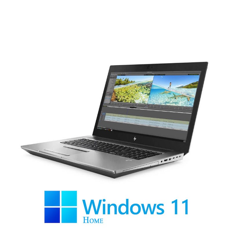 Laptop HP Zbook 17 G6, i9-9880H, 512GB SSD, Display NOU, RTX 3000, Win 11 Home
