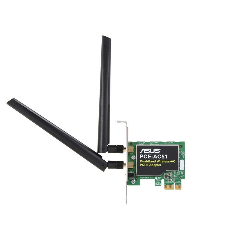 Placa de Retea Wireless Asus PCE-AC51 Dual-Band 2.4GHz / 5GHz