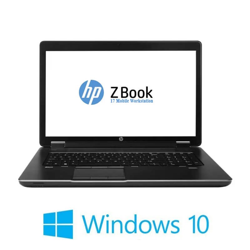 Laptopuri HP ZBook 17 G3, Quad Core i7-6820HQ, 32GB DDR4, 2TB SSD, Win 10 Home