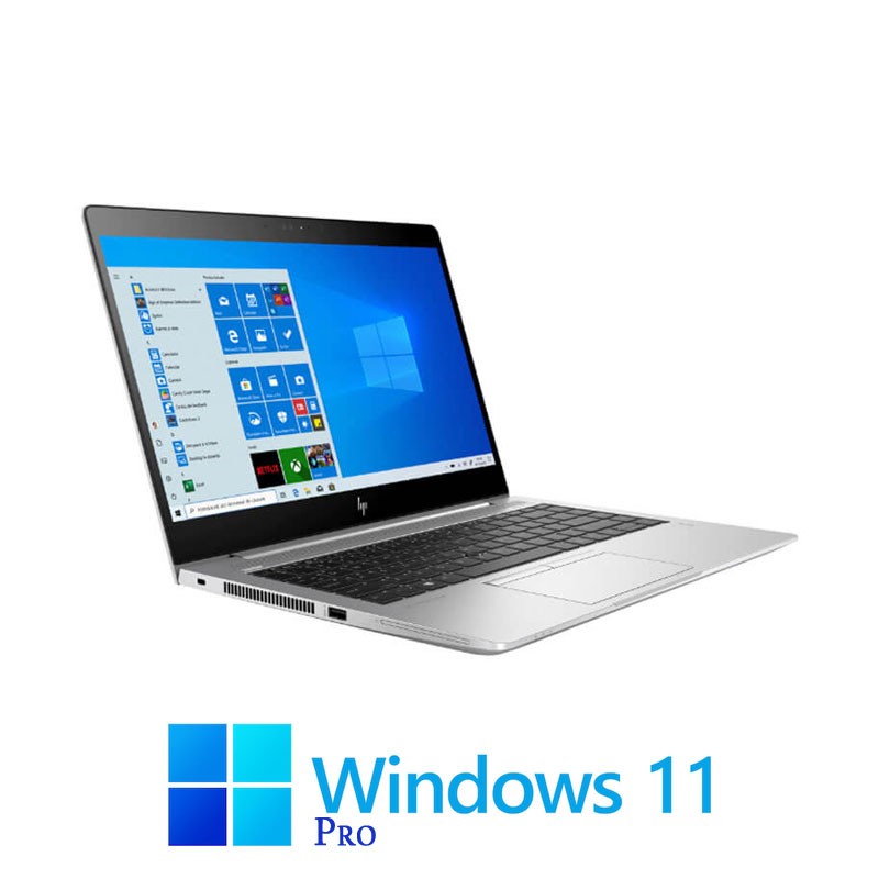 Laptop Touchscreen HP EliteBook 840 G6, i5-8365U, 16GB DDR4, SSD, Win 11 Pro