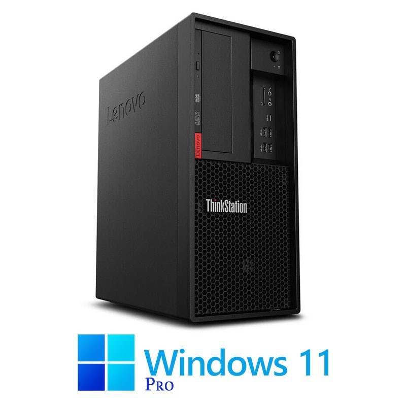 Workstation Lenovo P330 MT, Octa Core i7-9700K, 16GB DDR4, 512GB SSD, Win 11 Pro