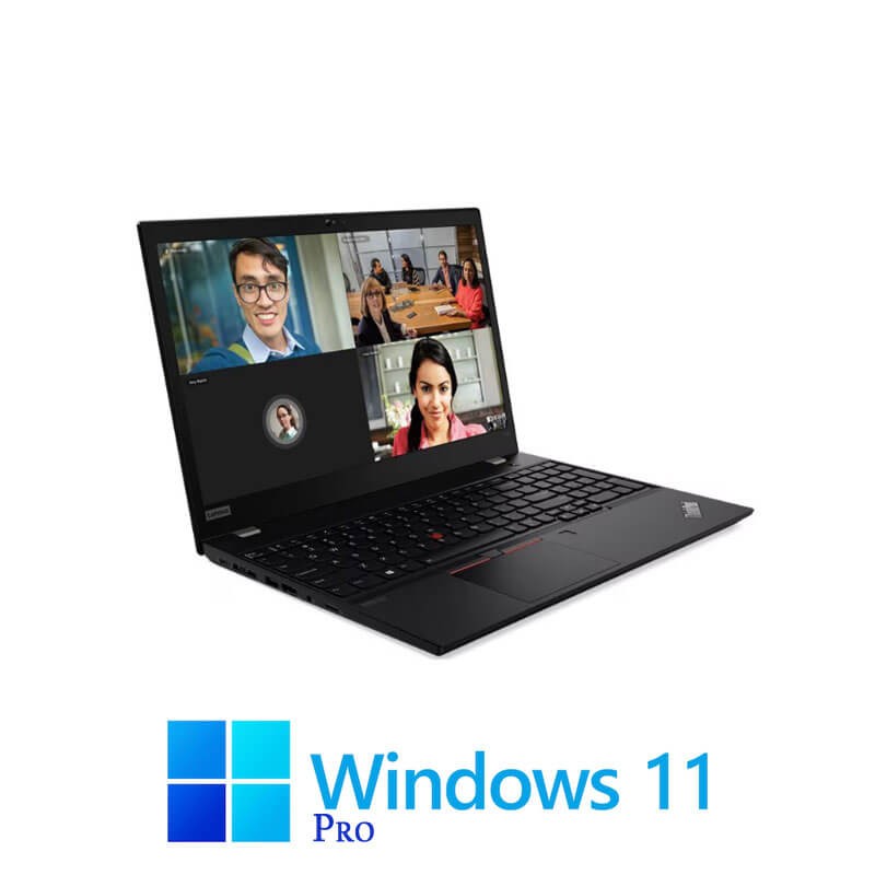 Laptop Lenovo T15 Gen 1, Quad Core i5-10210U, 16GB, Display NOU FHD, Win 11 Pro
