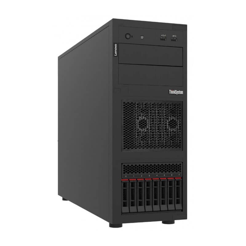 Server Lenovo ThinkSystem ST250, Hexa Core E-2276G, 8 x 2.5