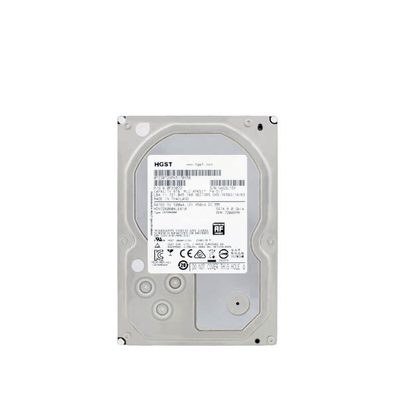 Hard Disk SH HGST HDN726060ALE610 6TB SATA3 6Gbps, 128MB Cache, 3.5 inci, 7.2K RPM
