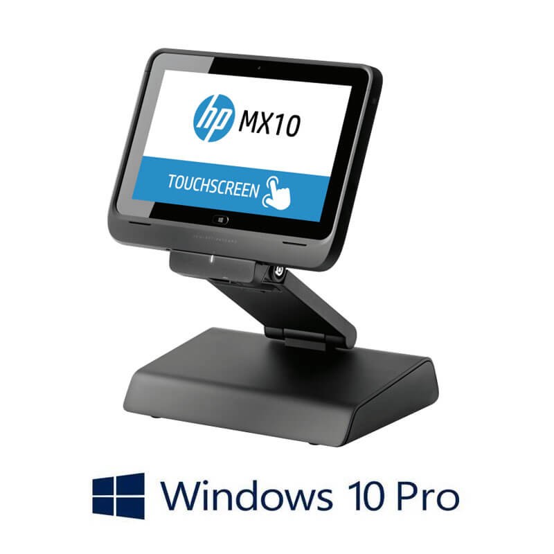 Sistem POS HP MX10 Retail Solution, Intel Quad Core Z3795, Full HD, Wi-Fi, Win 10 Pro