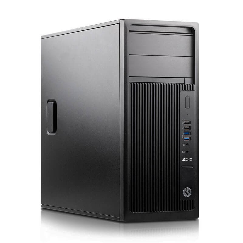 Workstation SH HP Z240 Tower, Intel Quad Core i5-6600, 16GB DDR4, 512GB SSD