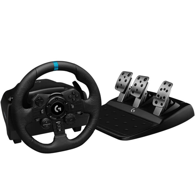 Volan Gaming Logitech G923 TRUEFORCE + Pedale, PC/PS4/PS5