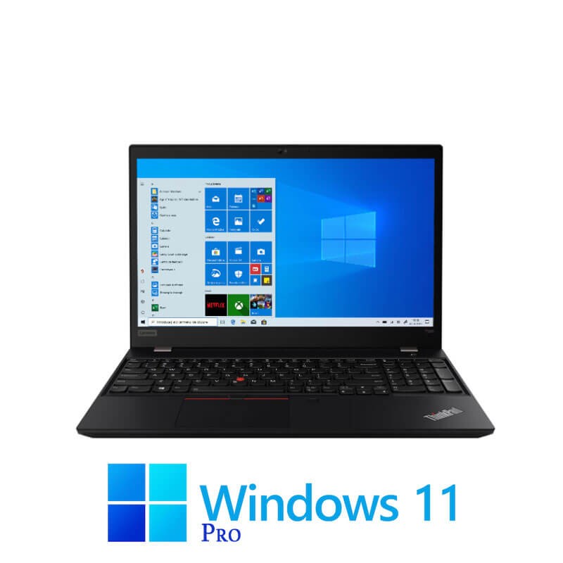 Laptopuri Lenovo T590, Quad Core i5-8265U, 256GB SSD, 15.6 inci FHD, Win 11 Pro