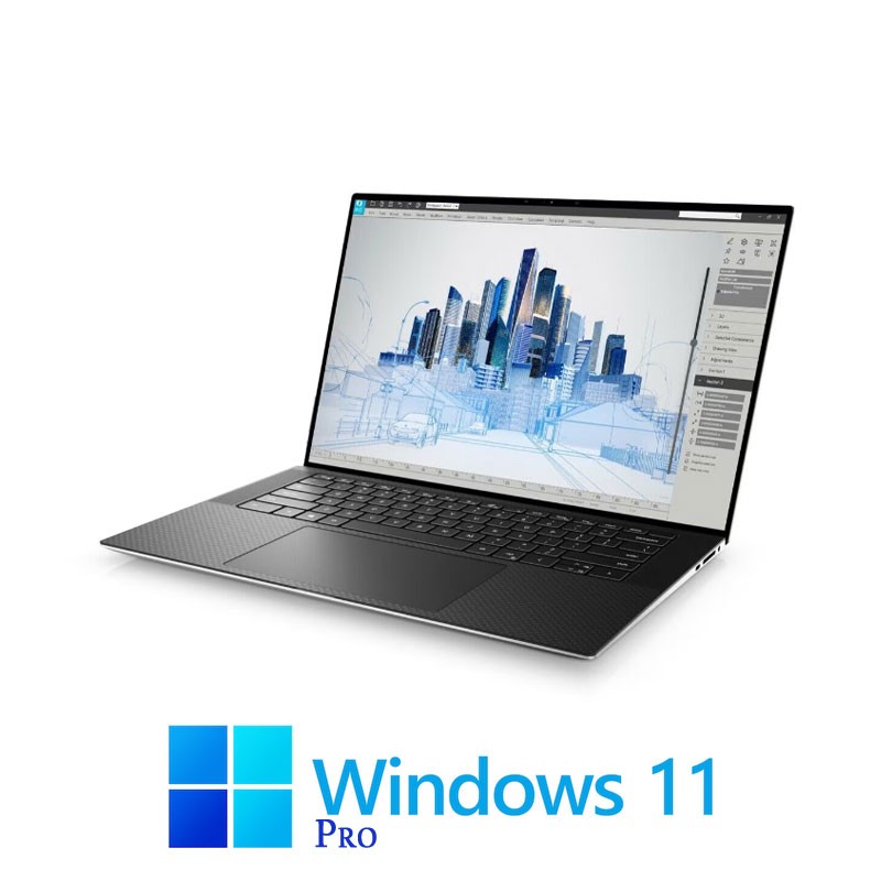 Laptop Dell Precision 5560, i7-11850H, 16GB, Display NOU 4K, RTX A2000, Win 11 Pro