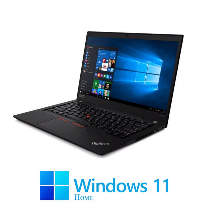 Laptopuri Lenovo T490s, Quad Core i5-8365U, 256GB SSD, Display NOU, Win 11 Home