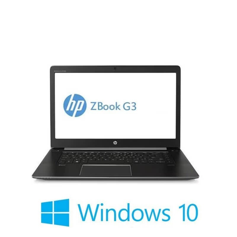 Laptop HP ZBook 15 G3, Quad Core i7-6820HQ, SSD, Quadro M2000M, Win 10 Home