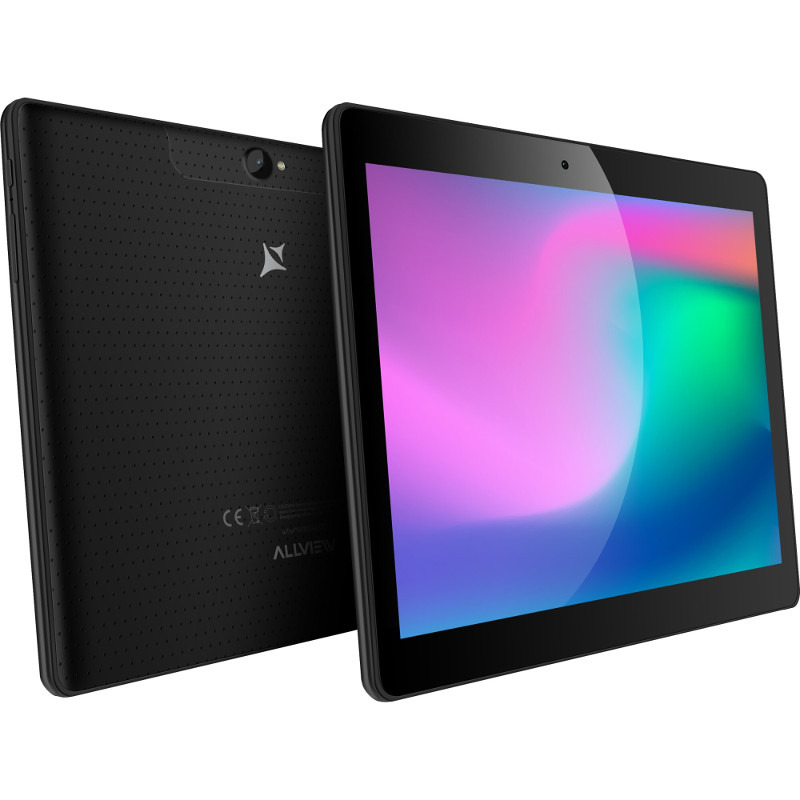 Tableta Allview Viva H1004 LTE refurbished, 10.1 inch Multi-touch, Cortex A53 1.5GHz Quad Core, 2GB RAM, 16GB flash, Wi-Fi, Bluetooth, GPS, 4G, Android 10, Black